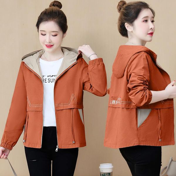 women's jackets #9306 spring autumn jacket woman plus size 3xl casual loose hooded coats girl long sleeve outwear back letter embroider, Black;brown
women's jackets #9306 spring autumn jacket woman plus size 3xl casual loose hooded coats girl long sleeve outwear back letter embroider, Black;brown