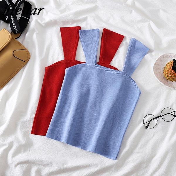 women's tanks & camis heliar summer female vest camisole knitting crop solid cotton femme women 2021 tank, White
women's tanks & camis heliar summer female vest camisole knitting crop solid cotton femme women 2021 tank, White