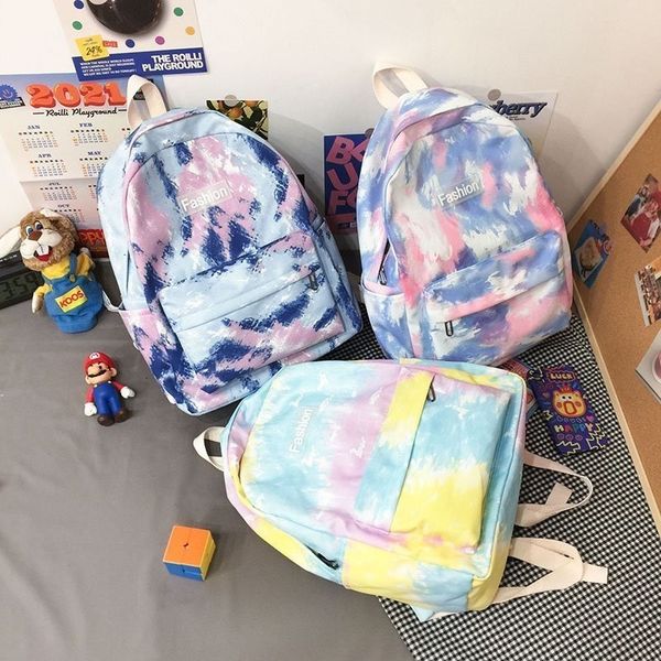 backpack female fashion backpack multicolored school bags for girls summer travel hcz1
backpack female fashion backpack multicolored school bags for girls summer travel hcz1