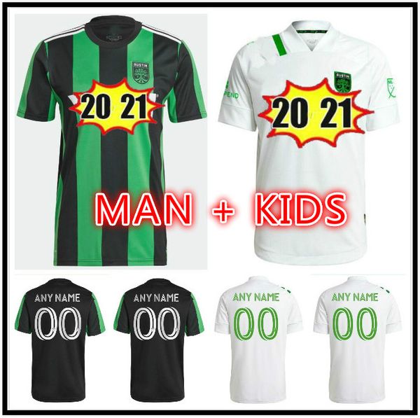 man kids kit 21 22 inaugural austin fc soccer jerseys 2021 2022 mls home kit black green football shirts camisetas futbol maillot de foot, Black;yellow
man kids kit 21 22 inaugural austin fc soccer jerseys 2021 2022 mls home kit black green football shirts camisetas futbol maillot de foot, Black;yellow