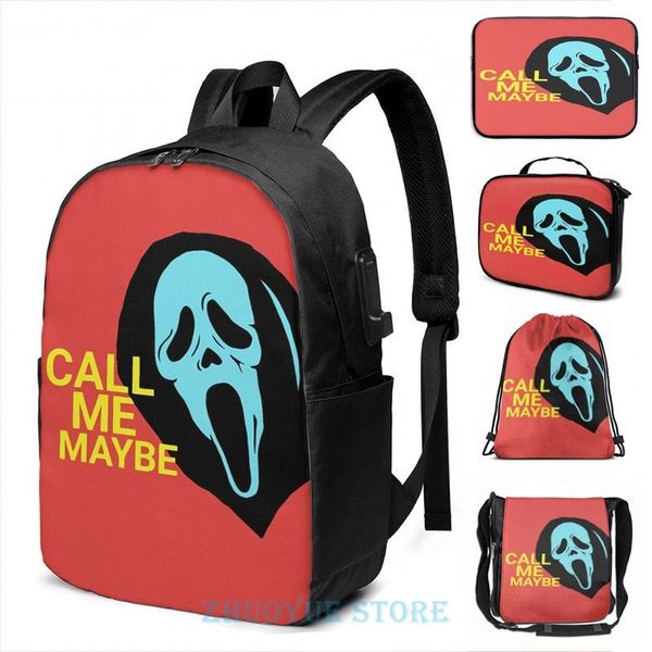 backpack funny graphic print scream ghostface carly rae jepsen usb charge men school bags women bag travel laptop
backpack funny graphic print scream ghostface carly rae jepsen usb charge men school bags women bag travel laptop