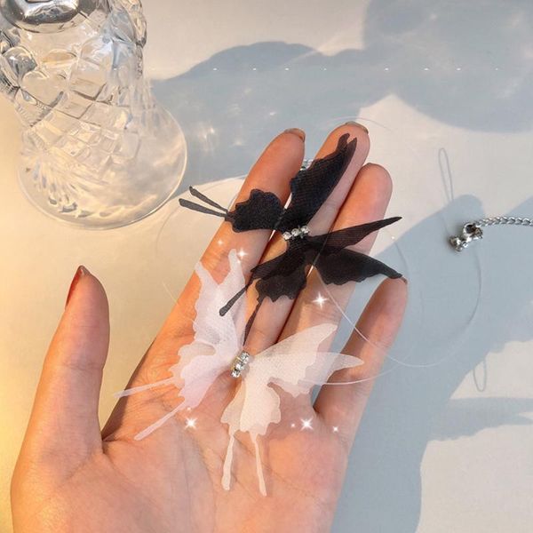 chains korean style black and white butterfly chokers bohemian beach necklaces for women simple personality bowknot jewelry, Silver
chains korean style black and white butterfly chokers bohemian beach necklaces for women simple personality bowknot jewelry, Silver