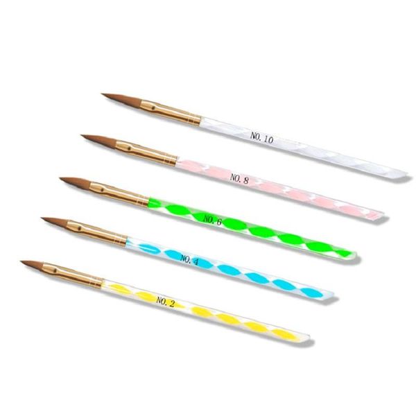 nail brush for manicure gel art tools 5pcs/set acrylic liquid powder carving brushes, Yellow
nail brush for manicure gel art tools 5pcs/set acrylic liquid powder carving brushes, Yellow