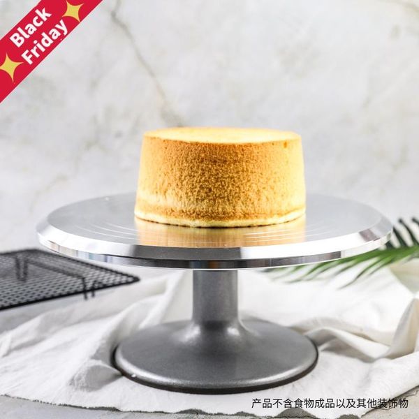 stainless steel decorating table 12 inch aluminum alloy turntable cream cake non-slip rack baking tools set & pastry
stainless steel decorating table 12 inch aluminum alloy turntable cream cake non-slip rack baking tools set & pastry