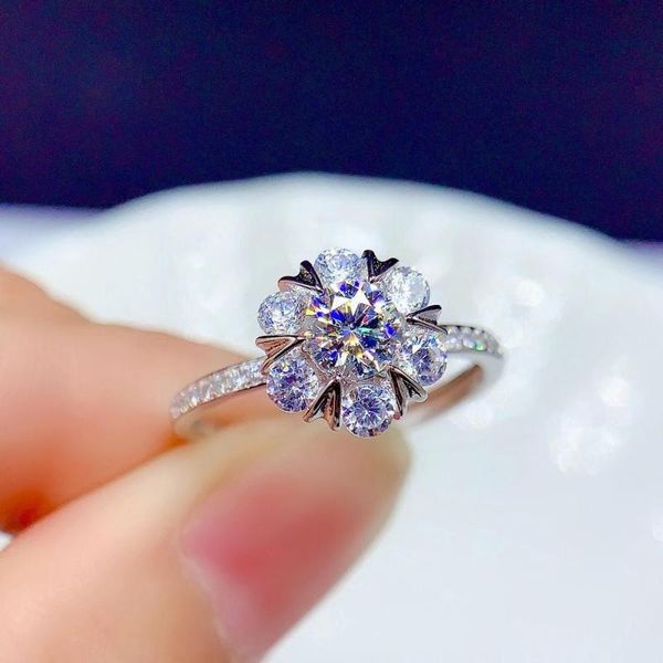 cluster rings est 5x5mm size crackling moissanite ring for women jewelry engagement wedding 925 sterling silver birthday gift, Golden;silver
cluster rings est 5x5mm size crackling moissanite ring for women jewelry engagement wedding 925 sterling silver birthday gift, Golden;silver