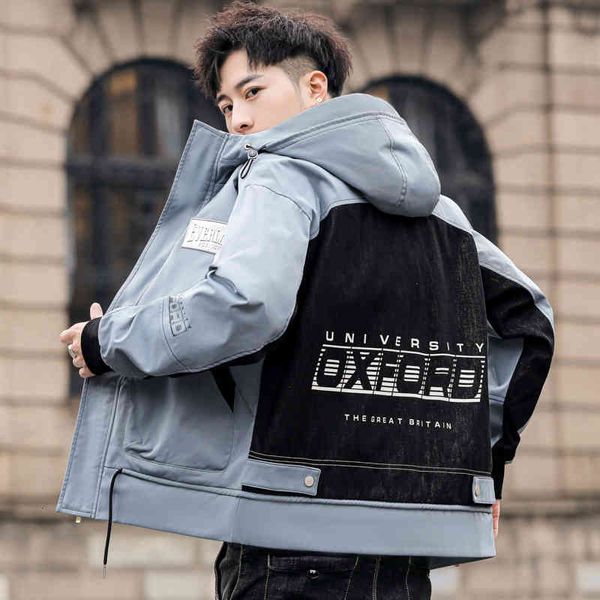 men's jackets autumn spring jacket men hooded streetwear non-removable hood mens windbreaker fashion outwear coats male g3bv, Black;brown
men's jackets autumn spring jacket men hooded streetwear non-removable hood mens windbreaker fashion outwear coats male g3bv, Black;brown