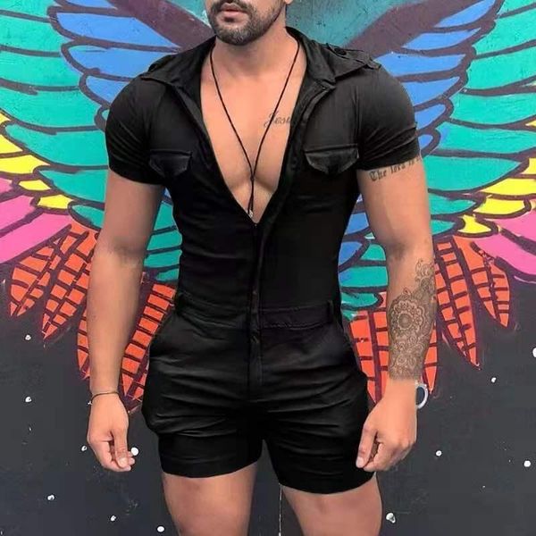 men's pants 2021 fashion men jumpsuit overalls rompers casual streetwear vintage solid zipper trouser girdle waist pocket belted unifor, Black
men's pants 2021 fashion men jumpsuit overalls rompers casual streetwear vintage solid zipper trouser girdle waist pocket belted unifor, Black