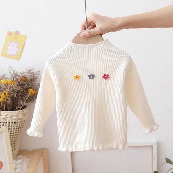 pullover autumn winter baby girls sweater kids bottoming shirt candy color flowers children knitted princess pullovers clothing, Blue
pullover autumn winter baby girls sweater kids bottoming shirt candy color flowers children knitted princess pullovers clothing, Blue