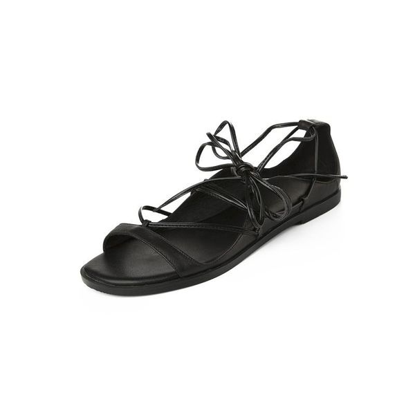 carole levy 2021 spring and summer flat casual student thin band foot strap simple women's sandals 41, Black
carole levy 2021 spring and summer flat casual student thin band foot strap simple women's sandals 41, Black