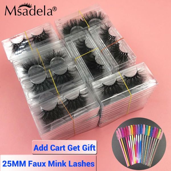 10/30/50/100 pairs wholesale 25mm 3d silk mink lashes in bulk thick long dramatic strip lash fake eyelashes 6d makeup for beauty false
10/30/50/100 pairs wholesale 25mm 3d silk mink lashes in bulk thick long dramatic strip lash fake eyelashes 6d makeup for beauty false