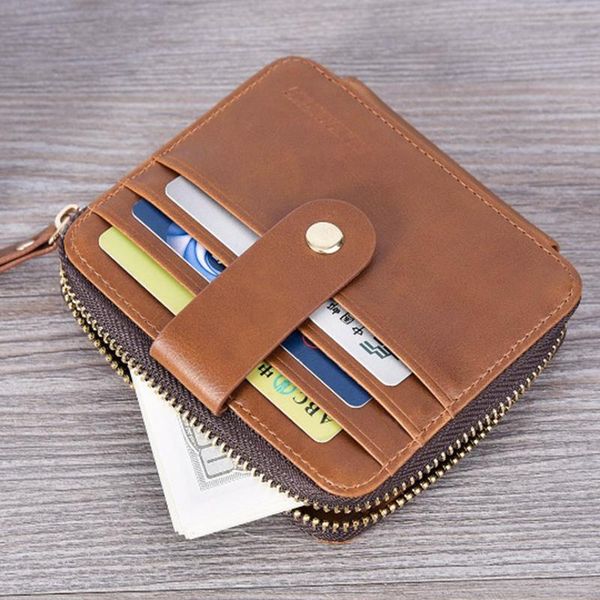 card holders holder mini coin wallet men's simple portable pu leather id case purse bag pouch vintage cards, Brown;gray
card holders holder mini coin wallet men's simple portable pu leather id case purse bag pouch vintage cards, Brown;gray