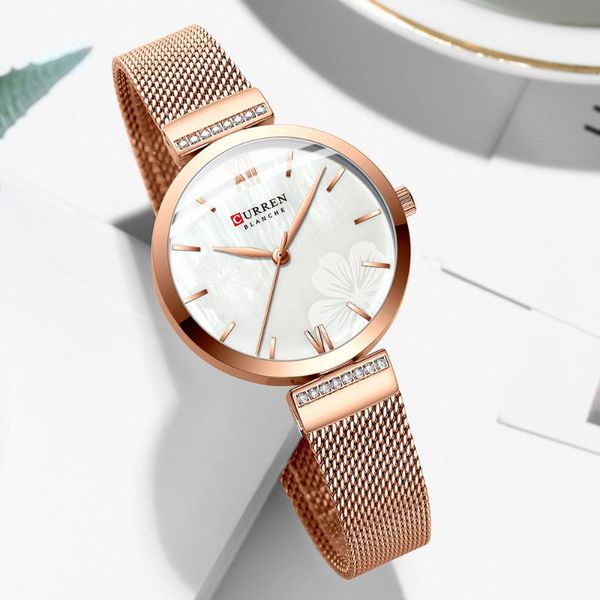 wristwatches fashion watch for women curren brand ladies creative steel bracelet watches female waterproof clocks relogio feminino, Slivery;brown
wristwatches fashion watch for women curren brand ladies creative steel bracelet watches female waterproof clocks relogio feminino, Slivery;brown