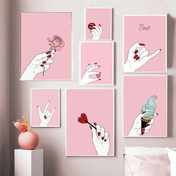 paintings makeup nail polish manicures nordic style prints canvas painting wall art pictures modular poster salon room home decor
paintings makeup nail polish manicures nordic style prints canvas painting wall art pictures modular poster salon room home decor