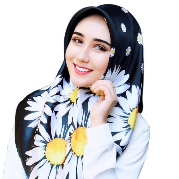 scarves zogaa blast scarf 90cm little daisy print generous towel women's event gift silk malaysian headscarf, Blue;gray
scarves zogaa blast scarf 90cm little daisy print generous towel women's event gift silk malaysian headscarf, Blue;gray