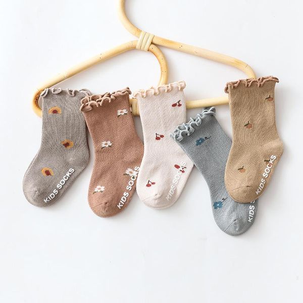 pairs a lot girl socks with infant baby non-slip floor cotton, Pink;yellow
pairs a lot girl socks with infant baby non-slip floor cotton, Pink;yellow