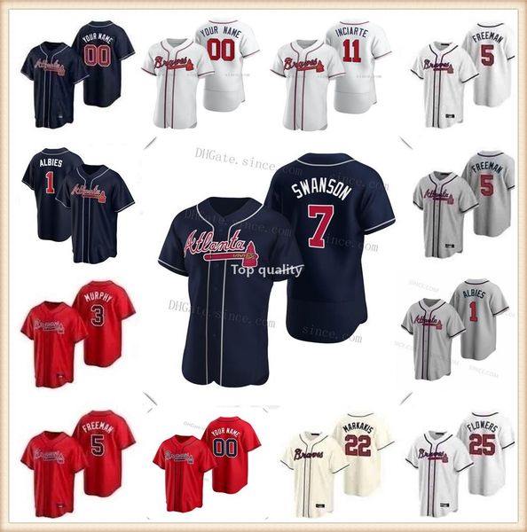 custom atlanta any name 5 freddie an jersey 7 dansby swanson 13 ronald acuña jr. 1 ozzie albies mike soroka baseball, Blue;black
custom atlanta any name 5 freddie an jersey 7 dansby swanson 13 ronald acuña jr. 1 ozzie albies mike soroka baseball, Blue;black