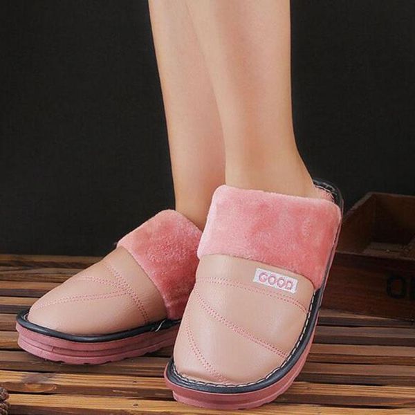 slippers female pu leather flats shoes furffy plush indoor warm winter autumn non-slip women solid color, Black
slippers female pu leather flats shoes furffy plush indoor warm winter autumn non-slip women solid color, Black