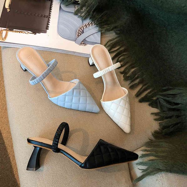 slippers women's arrivals slip on low heels pointed toe sewing design fashion summer sandals slides mules women shoes ijb2, Black
slippers women's arrivals slip on low heels pointed toe sewing design fashion summer sandals slides mules women shoes ijb2, Black