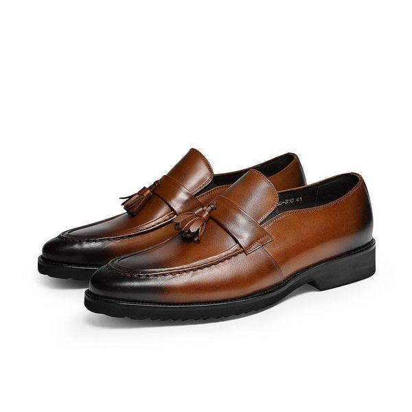 dress shoes classic tassels business men designer formal genuine leather hand polishing oxford c16, Black
dress shoes classic tassels business men designer formal genuine leather hand polishing oxford c16, Black