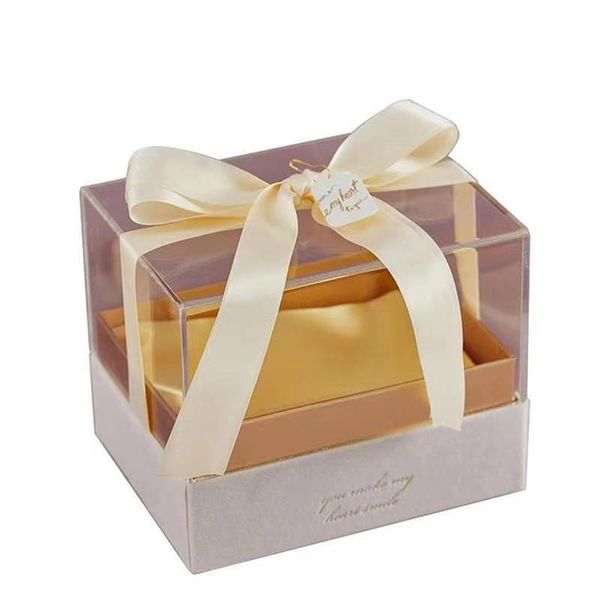 acrylic mother's day gift creative transparent packing box bridesmaid opening housewarming candy box18*14*15cm wrap
acrylic mother's day gift creative transparent packing box bridesmaid opening housewarming candy box18*14*15cm wrap