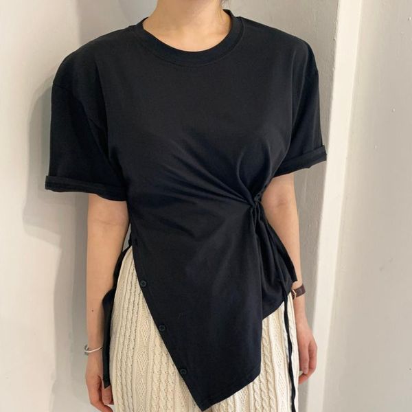 alien kitty 2021 summer o-neck office lady designt-shirts women solid knit asymmetrical tee sweet girl elegant loose women's t-shirt, White
alien kitty 2021 summer o-neck office lady designt-shirts women solid knit asymmetrical tee sweet girl elegant loose women's t-shirt, White
