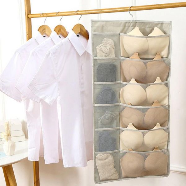 waterproof moisture-proof wall door hanging storage bag double side underwear bra socks sorting closet wardrobe boxes & bins
waterproof moisture-proof wall door hanging storage bag double side underwear bra socks sorting closet wardrobe boxes & bins