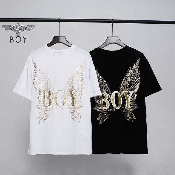 fashion t shirt brand summer men's and women's short sleeves gilded letter printing eagle wings lovers students, White;black
fashion t shirt brand summer men's and women's short sleeves gilded letter printing eagle wings lovers students, White;black