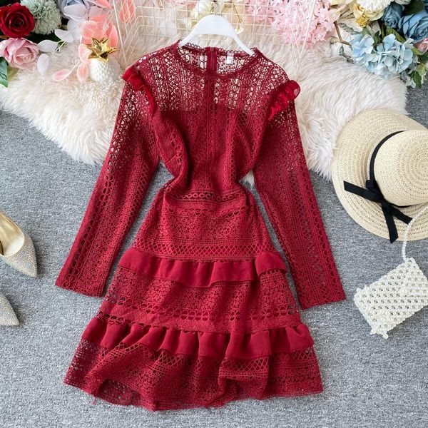 casual dresses whcw cgdsr a-line long sleeve embroidery runway 2021 dress party boho vintage elegant hollow out women autumn winter, Black;gray
casual dresses whcw cgdsr a-line long sleeve embroidery runway 2021 dress party boho vintage elegant hollow out women autumn winter, Black;gray