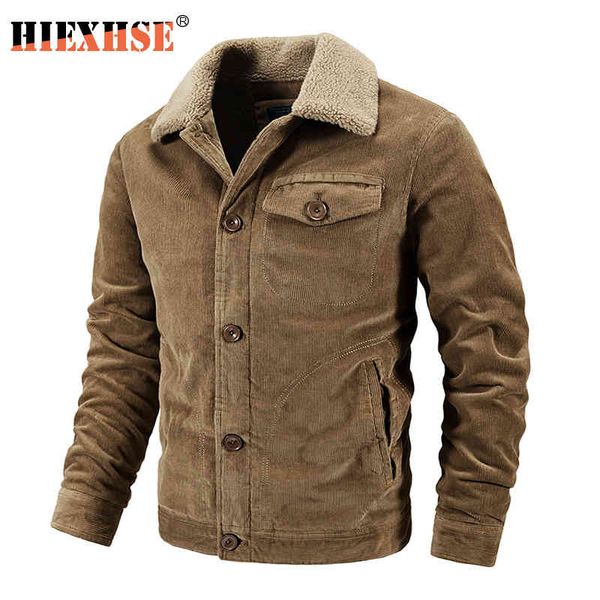 winter jacket men parka coat corduroy cotton jackets thick warm sherpa coats 2020 brand fashion casual fleece men's parkas, Black;brown
winter jacket men parka coat corduroy cotton jackets thick warm sherpa coats 2020 brand fashion casual fleece men's parkas, Black;brown