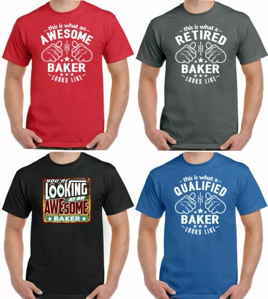 baker t-shirt this is what a looks like bread pasta sweet, White;black
baker t-shirt this is what a looks like bread pasta sweet, White;black