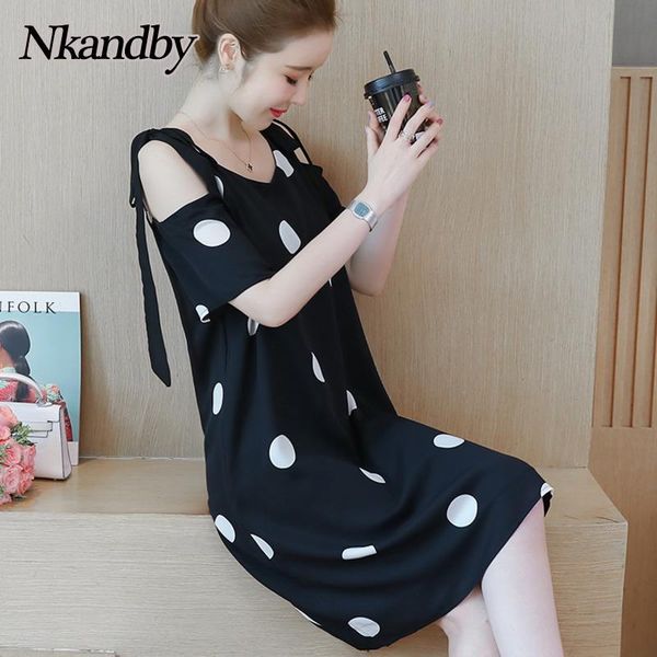 casual dresses nkandby plus size women dress 2021 summer style fashionable loose off the shoulder dot bandage romantic vestido, Black;gray
casual dresses nkandby plus size women dress 2021 summer style fashionable loose off the shoulder dot bandage romantic vestido, Black;gray