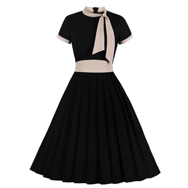 casual dresses plus size 4xl patchwork women vintage dress turquoise elegant short sleeve bow neck black party rockabilly 70s 60s 50s vestid, Black;gray
casual dresses plus size 4xl patchwork women vintage dress turquoise elegant short sleeve bow neck black party rockabilly 70s 60s 50s vestid, Black;gray