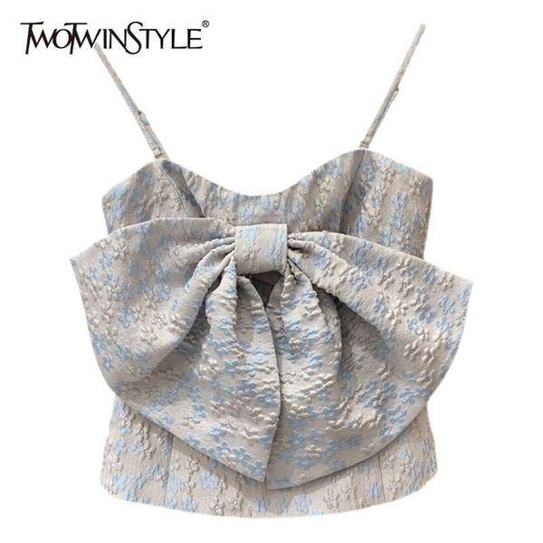 vests for women square collar sleeveless patchwork bowknot short camis female summer fashion clothing 210524, White
vests for women square collar sleeveless patchwork bowknot short camis female summer fashion clothing 210524, White