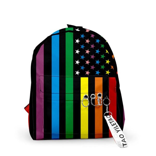 backpack 2021 lgbt backpacks men women harajuku mini bags travel 3d print teenage notebook bag
backpack 2021 lgbt backpacks men women harajuku mini bags travel 3d print teenage notebook bag