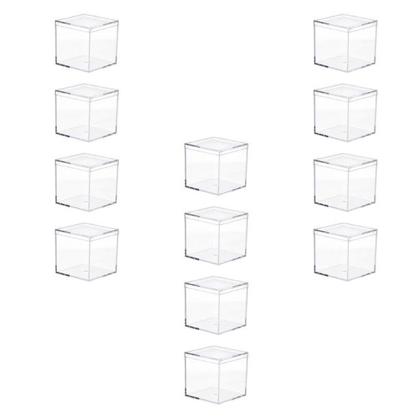 gift wrap 12pcs acrylic storage container durable box for candy chocolate snack 
gift wrap 12pcs acrylic storage container durable box for candy chocolate snack