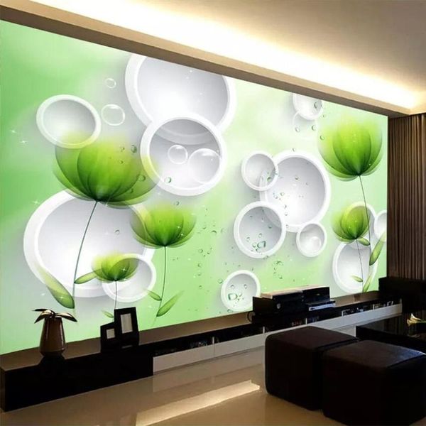 custom po wallpaper modern 3d stereo green flowers circle mural living room tv sofa bedroom home decor papel de parede sala wallpapers
custom po wallpaper modern 3d stereo green flowers circle mural living room tv sofa bedroom home decor papel de parede sala wallpapers