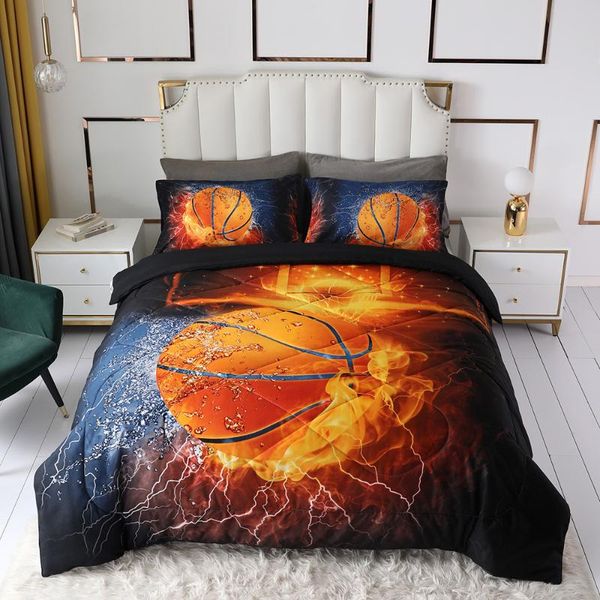 home textile european and american large version bedding 3d printing basketball football quilted quilt three-piece comforters & sets
home textile european and american large version bedding 3d printing basketball football quilted quilt three-piece comforters & sets