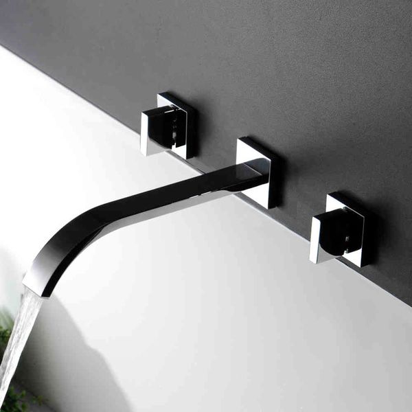 bathroom sink faucets waterfall widespread contemporary sanitary wall mount faucet mixer tap (chrome finish) lt-317 4nke
bathroom sink faucets waterfall widespread contemporary sanitary wall mount faucet mixer tap (chrome finish) lt-317 4nke