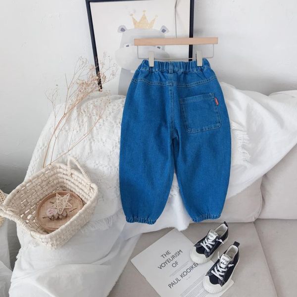 jeans fashion spring autumn trousers casual jean long pants for girls boys children kids clothing teenagers neutral loose, Blue
jeans fashion spring autumn trousers casual jean long pants for girls boys children kids clothing teenagers neutral loose, Blue