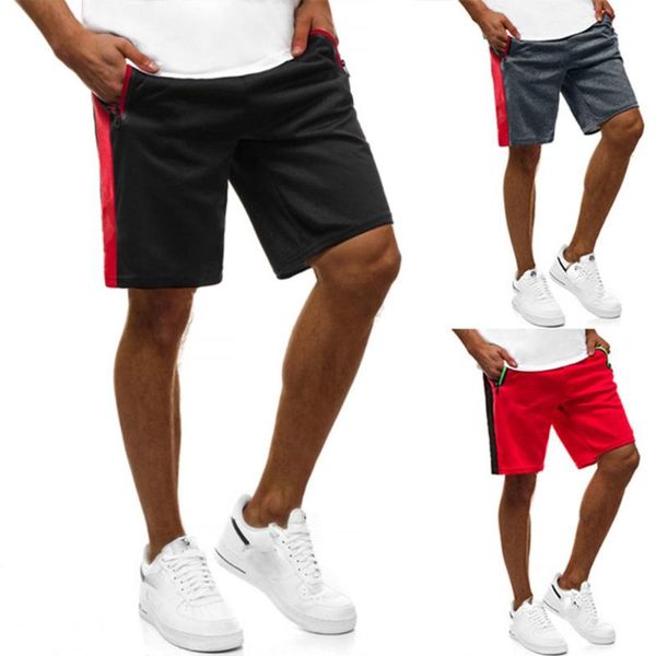 men drawstring casual splicing shorts cotton blend fashion loose for sports men's, White;black
men drawstring casual splicing shorts cotton blend fashion loose for sports men's, White;black