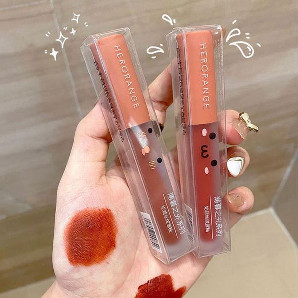lip gloss matte velvet glaze whitening liquid lipstick silky non-stick cup exquisite 6 colors glosses
lip gloss matte velvet glaze whitening liquid lipstick silky non-stick cup exquisite 6 colors glosses