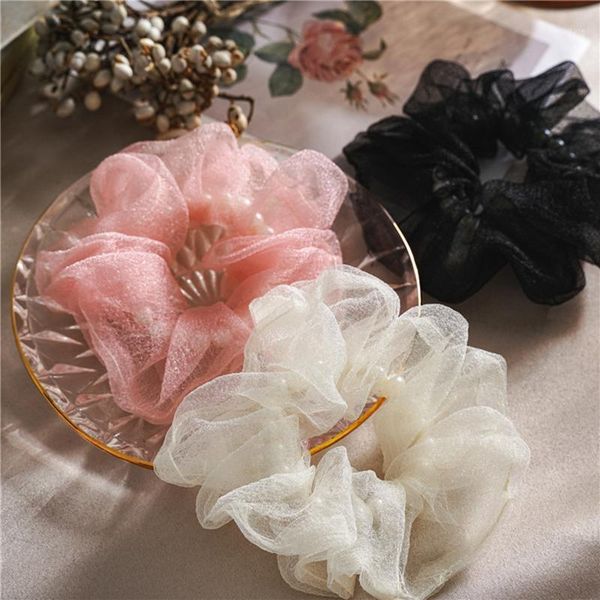 arrival fashion women lovely mesh pearl hair bands candy color scrunchies girl's tie accessories ponytail holder1
arrival fashion women lovely mesh pearl hair bands candy color scrunchies girl's tie accessories ponytail holder1