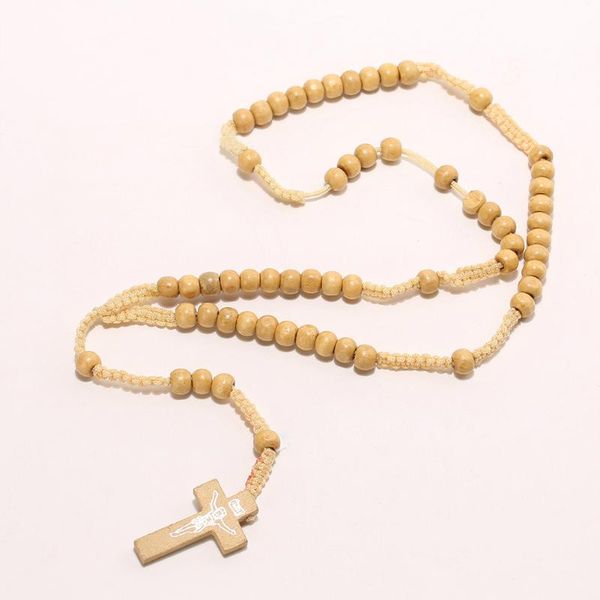 retro style cross necklaces&pendants for men women wooden rosary bead pendant necklaces prayer jewelry, Silver
retro style cross necklaces&pendants for men women wooden rosary bead pendant necklaces prayer jewelry, Silver