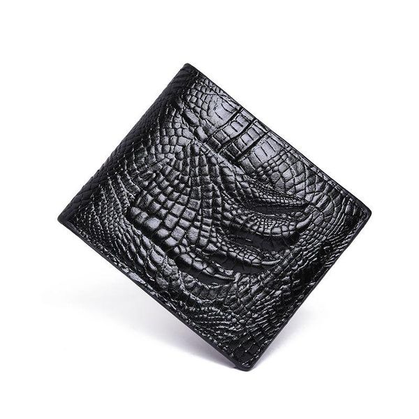 crocodile leather wallet men's short pattern fashion luxury multi-card pu wallets, Red;black
crocodile leather wallet men's short pattern fashion luxury multi-card pu wallets, Red;black