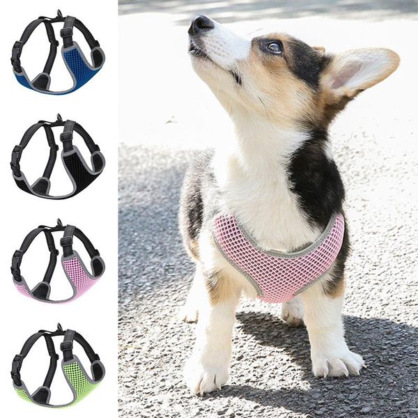 dog collars & leashes hptyfd 4 colors harnesses breathable nylon pet vest for puppy safety reflective harness training walking supplies
dog collars & leashes hptyfd 4 colors harnesses breathable nylon pet vest for puppy safety reflective harness training walking supplies