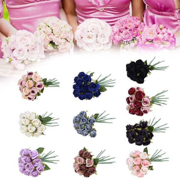 decorative flowers & wreaths 12 heads simulation artificial rose flower silk bouquet wedding party home decoration ornaments
decorative flowers & wreaths 12 heads simulation artificial rose flower silk bouquet wedding party home decoration ornaments