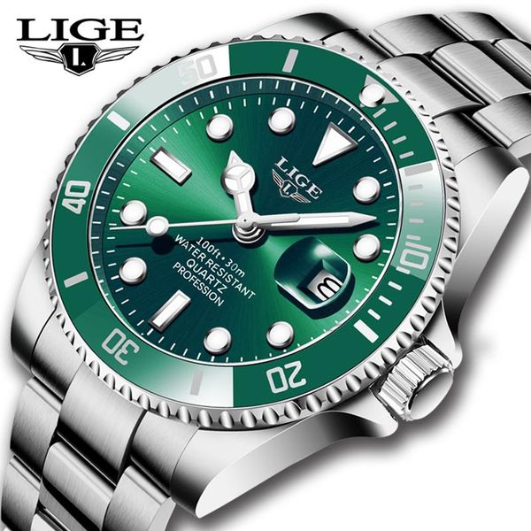 wristwatches lige fashion diver watch men waterproof date clock gold blue watches mens quartz wristwatch relogio masculino, Slivery;brown
wristwatches lige fashion diver watch men waterproof date clock gold blue watches mens quartz wristwatch relogio masculino, Slivery;brown