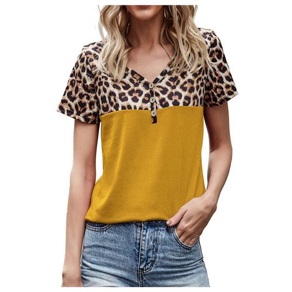 female leopard t shirts casual zipper pullover short sleeve tshirt patchwork stitching 2021 women's blusas summer t-shirt, White
female leopard t shirts casual zipper pullover short sleeve tshirt patchwork stitching 2021 women's blusas summer t-shirt, White