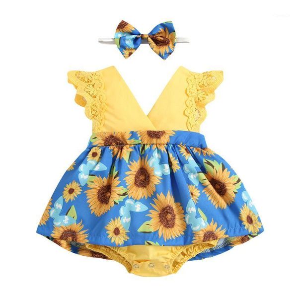 girl's dresses baby sunflower print clothes set, girls sleeveless v-neck jumpsuit with lace+ bow-knot headband, Red;yellow
girl's dresses baby sunflower print clothes set, girls sleeveless v-neck jumpsuit with lace+ bow-knot headband, Red;yellow