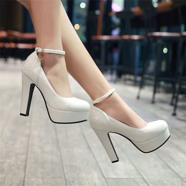 dress shoes women's heels pumps bride party thick round toe leather high heel for office lady 4sq4, Black
dress shoes women's heels pumps bride party thick round toe leather high heel for office lady 4sq4, Black
